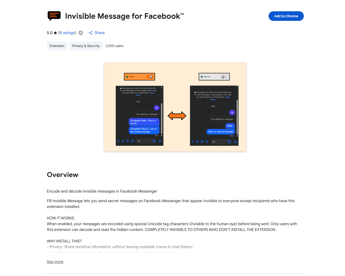 "Giải mã" extension viết tin nhắn tàng hình trên Facebook
